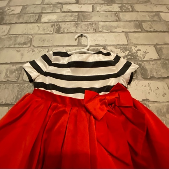 Gymboree Olivia Baby Girl’s Striped Dress Size 6-12 Months - Picture 3 of 7